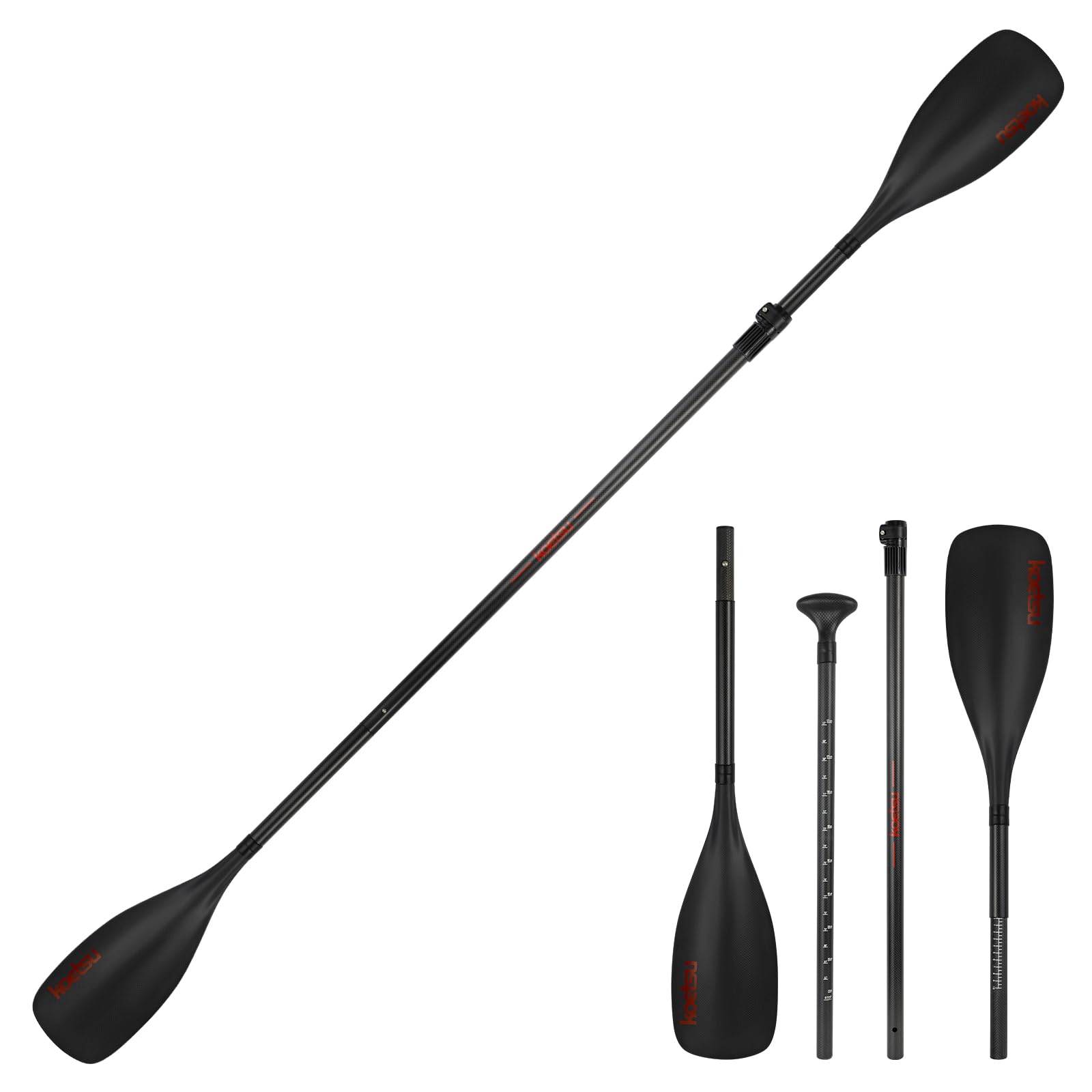 Amazon | KOETSU カーボンパドル カヤック SUP 両用 軽量 高剛性 全碳